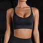 Shockproof Beauty Back Sportswear Seamless Gathering Vest Women