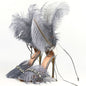 Catwalk Women's Shoes Rhinestone Feather Nightclub High Heels