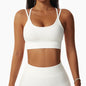 Shockproof Beauty Back Sportswear Seamless Gathering Vest Women