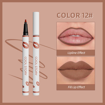 No Stain On Cup Lip Liner Matte Liquid