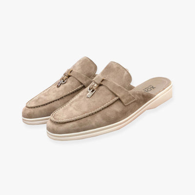 Lightweight Closed-toe Slippers Casual Large Size Flats