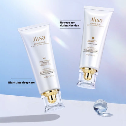 Morning And Evening Facial Cleanser Amino Acid Skin Rejuvenation