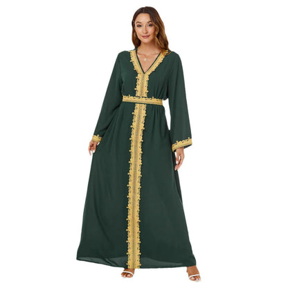 Middle East European And American Arab Women's Dress Dress