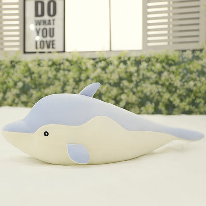 Plush Toy Cute Dolphin Doll Sleeping Pillow
