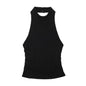 Stylish Good Texture Hanging Collar Top