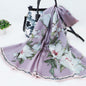 Women's Silk Scarf Shawl Sunscreen Scarf