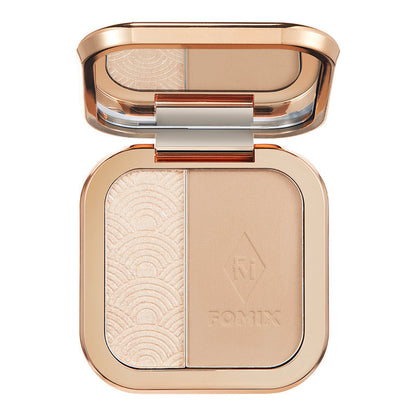 Two-color Highlight Repair Makeup Palette